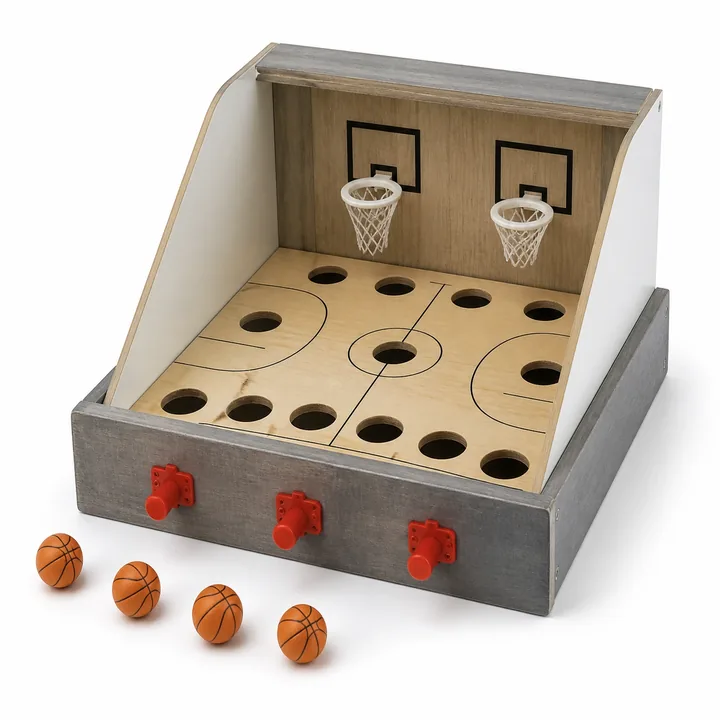 Unbranded Basketball Table Game model BJ2504 on a white studio background