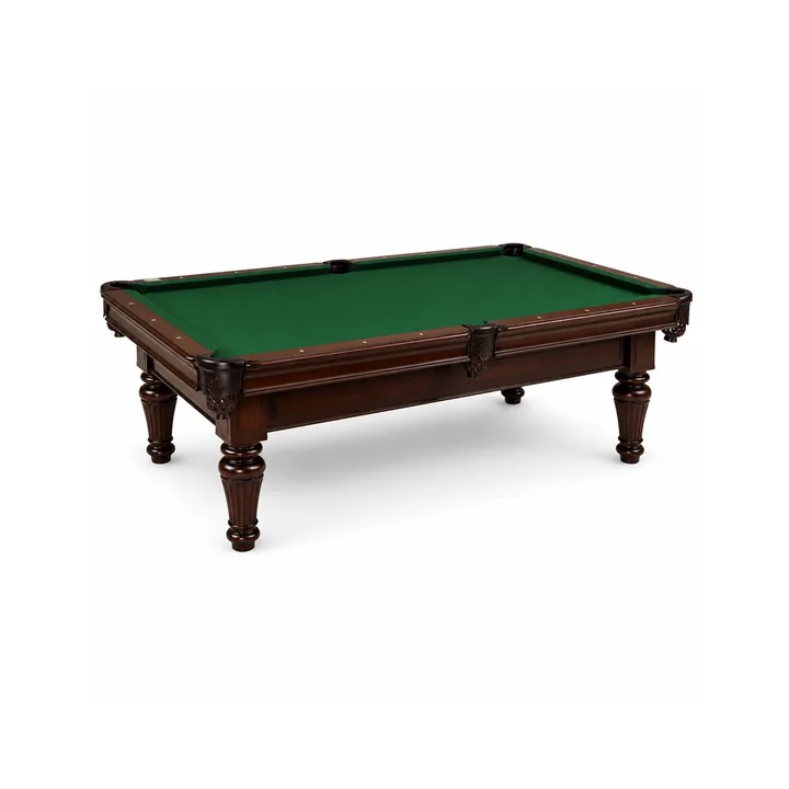 Unbranded classic billiard table with green playing surface