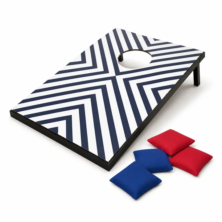 Unbranded Cornhole Game model BJ5010-5-B on a white studio background