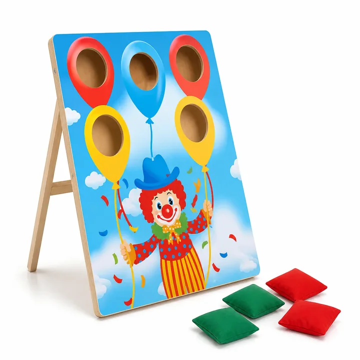 Unbranded Cornhole Game model BJ5012-4-B on a white studio background