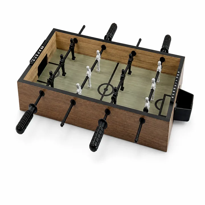 Unbranded Foosball Game model BJ2001-2-B on a white studio background