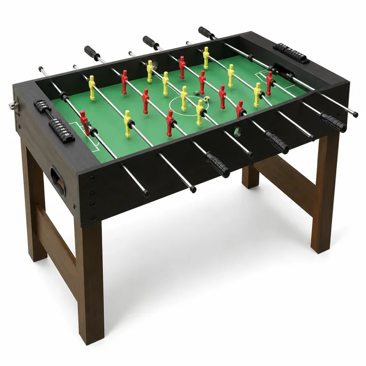 Unbranded Freestanding Foosball Game model BJ2012-5-D on a white studio background