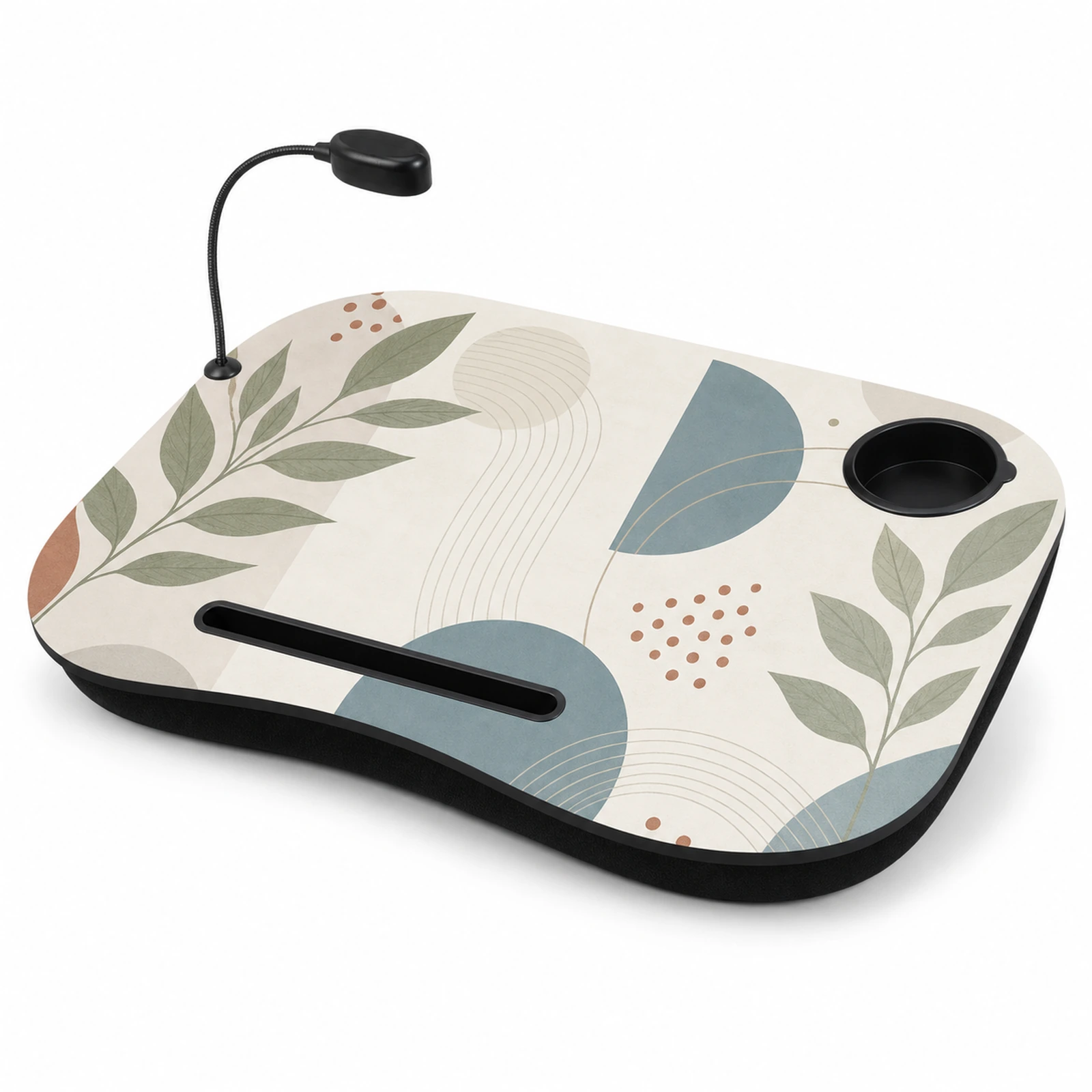 BJ7102-P printed cushioned laptop desk