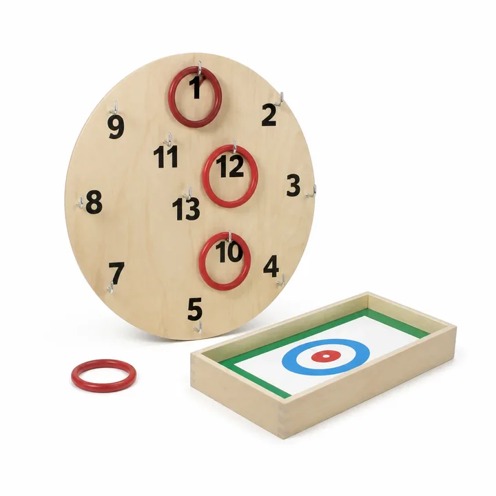 Unbranded Hook Ring Toss Game model BJ6008-1-A on a white studio background