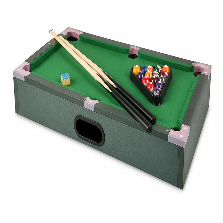 Unbranded Pool Table Game model BJ2101-2-E on a white studio background