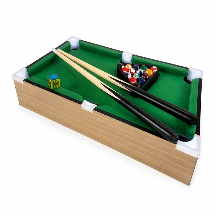Unbranded Pool Table Game model BJ2102-2-B on a white studio background